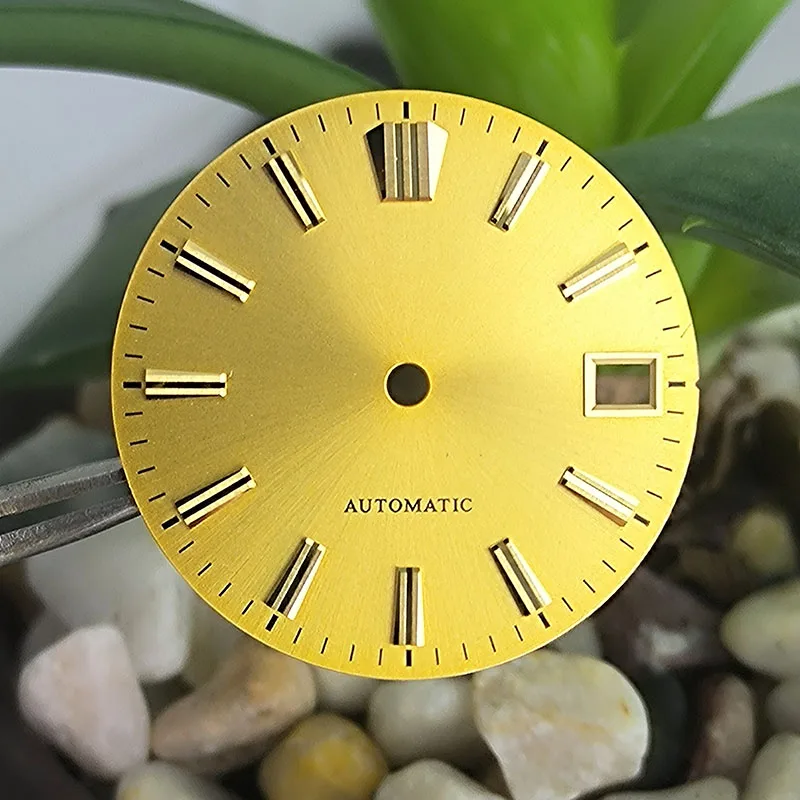 Accesorios de esfera de reloj NH 35, esfera de 28,5mm, reloj NH 35 para la serie NH, accesorios de reloj de movimiento automático 35/36