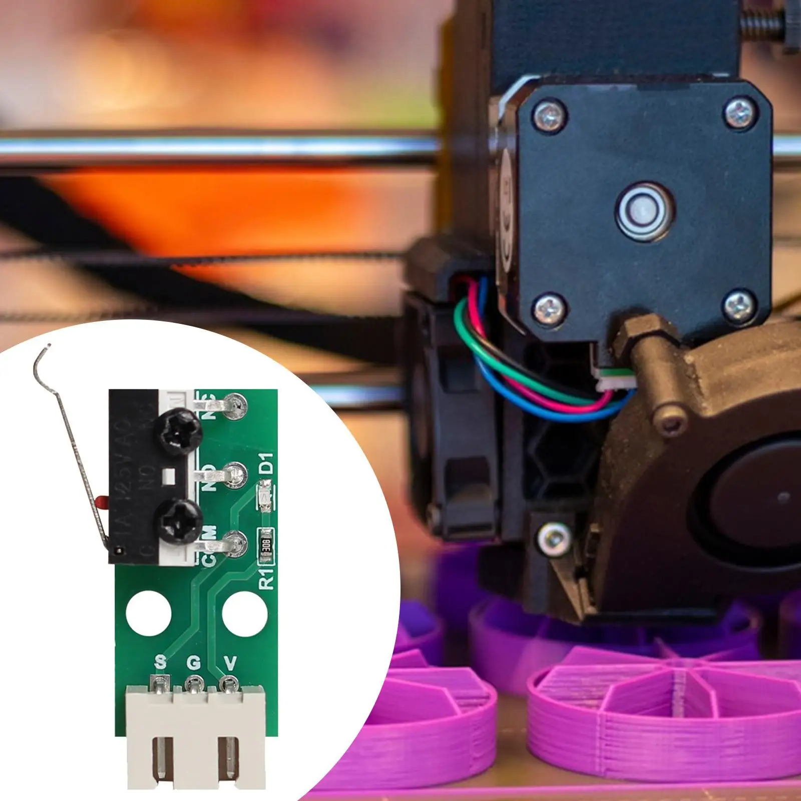 Limit Switch Replacement Easy to Install Convenient 3D Printer Accessories