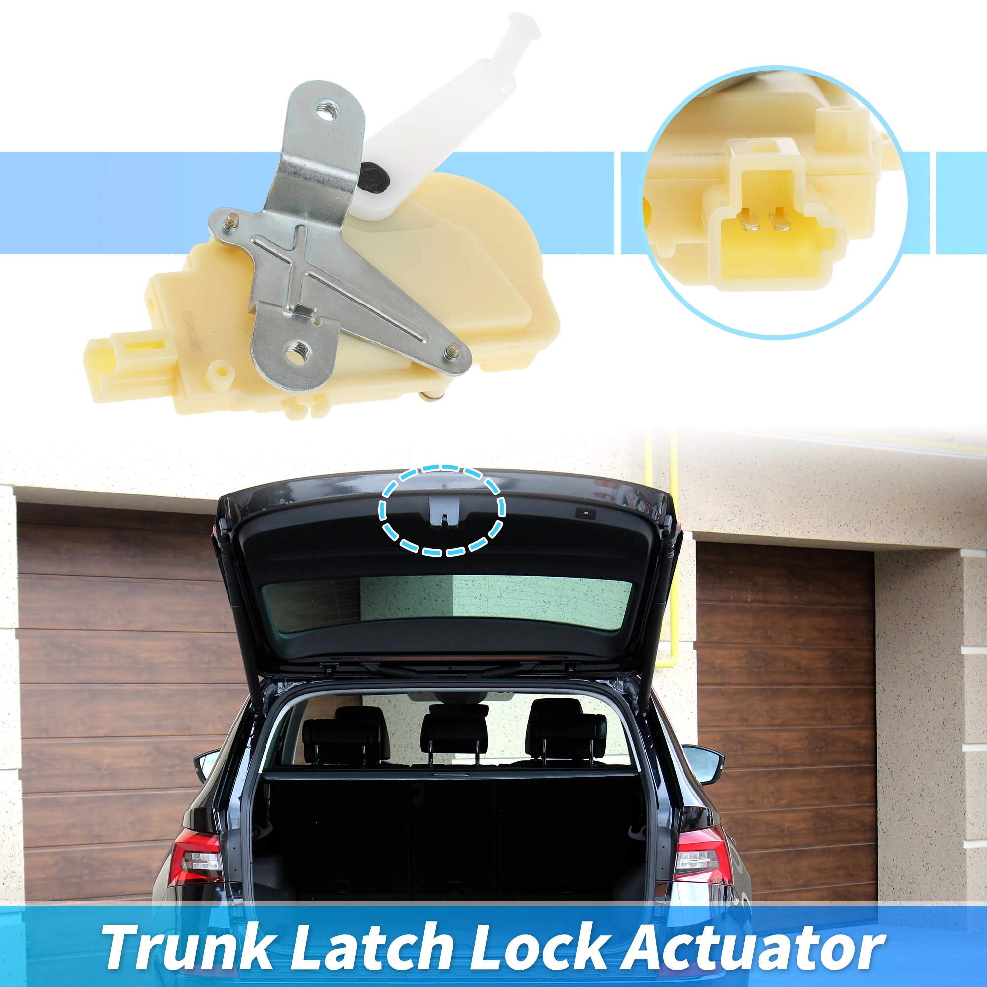 

UXCELL No.69150-52011 Привод замка заднего багажника для Toyota Yaris Vitz 1999-2005 гг.