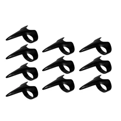 10 Pcs Finger Claws Nails Halloween Costume Claws Punk Fingertip Art Decoration Cosplay Party Favor Decoration