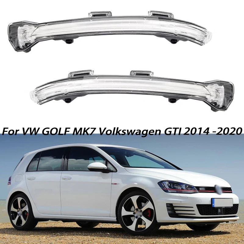 

Для автомобиля флуоресцентный сигнал поворота для VW Golf GTI MK7 2014-2020 5G0949101 5G0949102