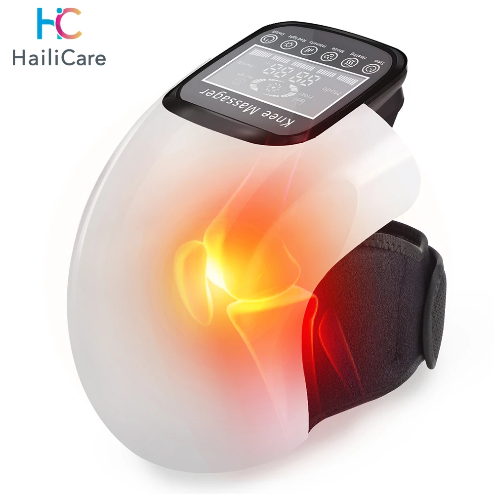 

Cordless Knee Massager Infrared and Vibration Knee Pain Relief for Swelling Stiff Joints Stretched Ligament and Muscles Injuries