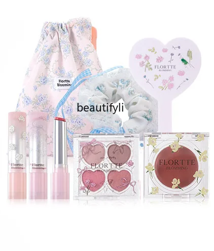 

[New Gift Box] Flortte Narcissism Series Lipstick Eye Shadow Blush Multi-Purpose Makeup Gift Box