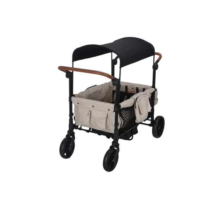 New Design Outdoor Beach Camping Folding Wagon Portable Heavy Duty Garden Cart Garden Wagon Stroller