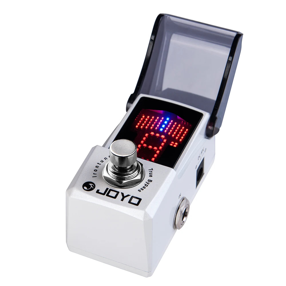 JOYO JF-326 IRONTUNE Tuner Pedal High Precision & Sensitivity Tuning Function LED Display Tuner Pedal for Guitar Bass