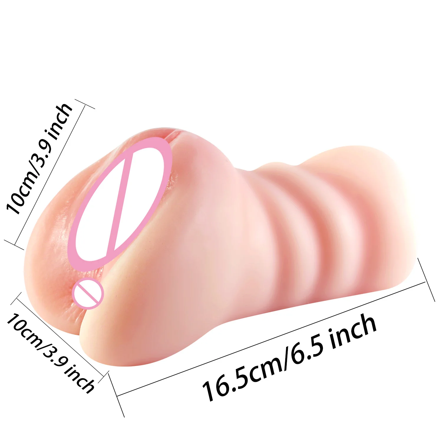 Double Hole Pussy Anal Pocket Pusssy Male Masturbaters Blowjob Realistic Artificial Vagina Adult Supplies Adult Sex Toys For Men