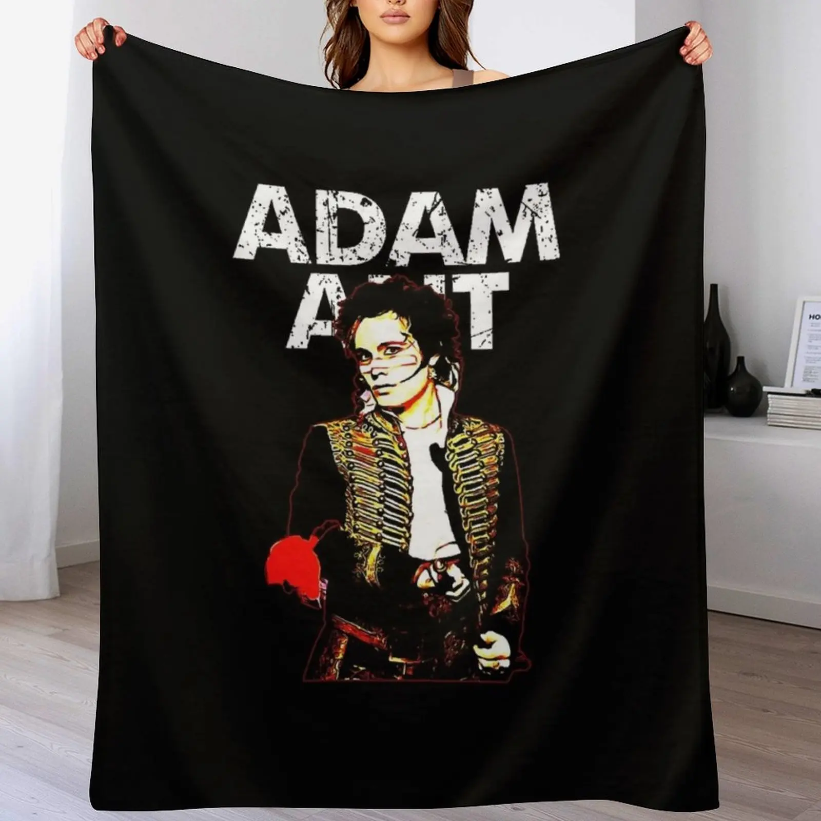 

Men Women Male Adam Singer Ant Songwriter Gifts Birthday Throw Blanket Picnic Sofa Throw wednesday Blankets
