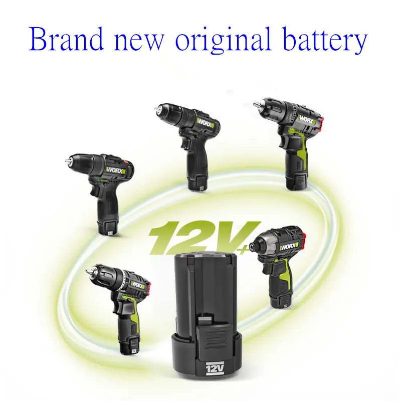 100% оригинал 2000 мАч для WORX Kress 12 В WA3506 WU127 WU128 WU130 WU131X WU132 WU280 WX128 WX129 WX540 аккумулятор для электроинструмента