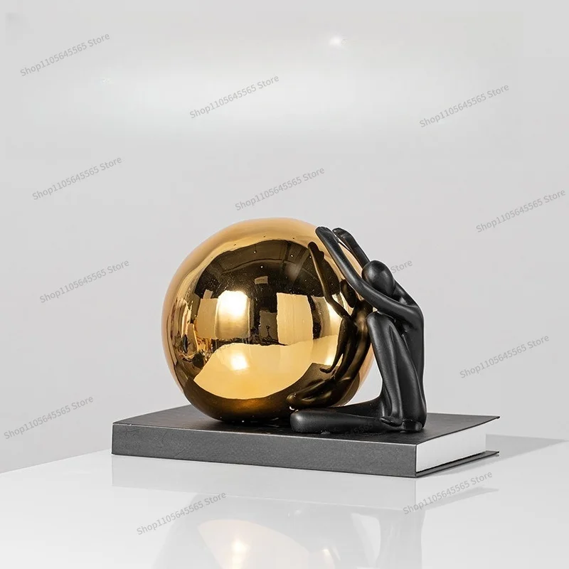 For Abstract Figure Art, Small Sculptures, Living Room Soft Decorations, Ornaments