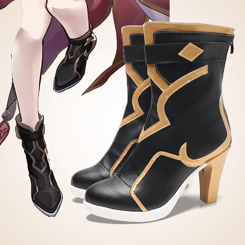 New Game Cosplay Boots Honkai Starrail Guinevere Shoes Halloween Aksesori Dibuat Sesuai Pesanan