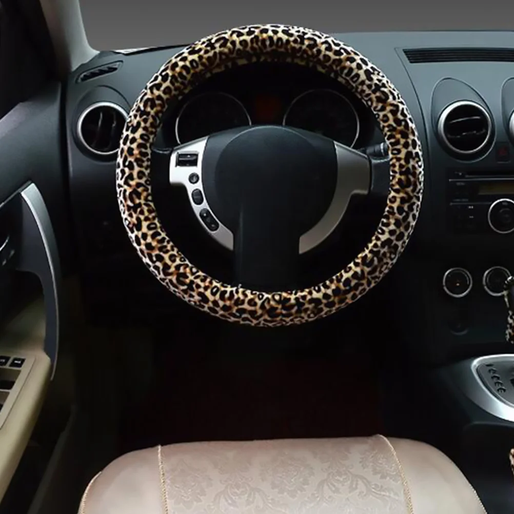 

1Set Printed Steering Wheel Cover Set for Cars Anti Slip Steering Wheel Grip Cover Comfortable Hold Suitable for Most Vehicle