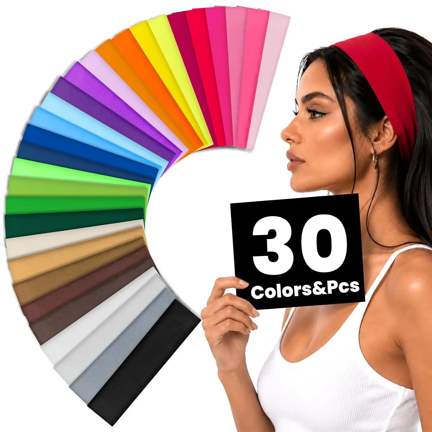 30pcs-faixas-de-cabelo-de-cor-solida-para-mulheres-absorventes-e-elasticas-ideais-para-exercicios-corrida-yoga-esportes-diarios-e-maquiagem-﻿