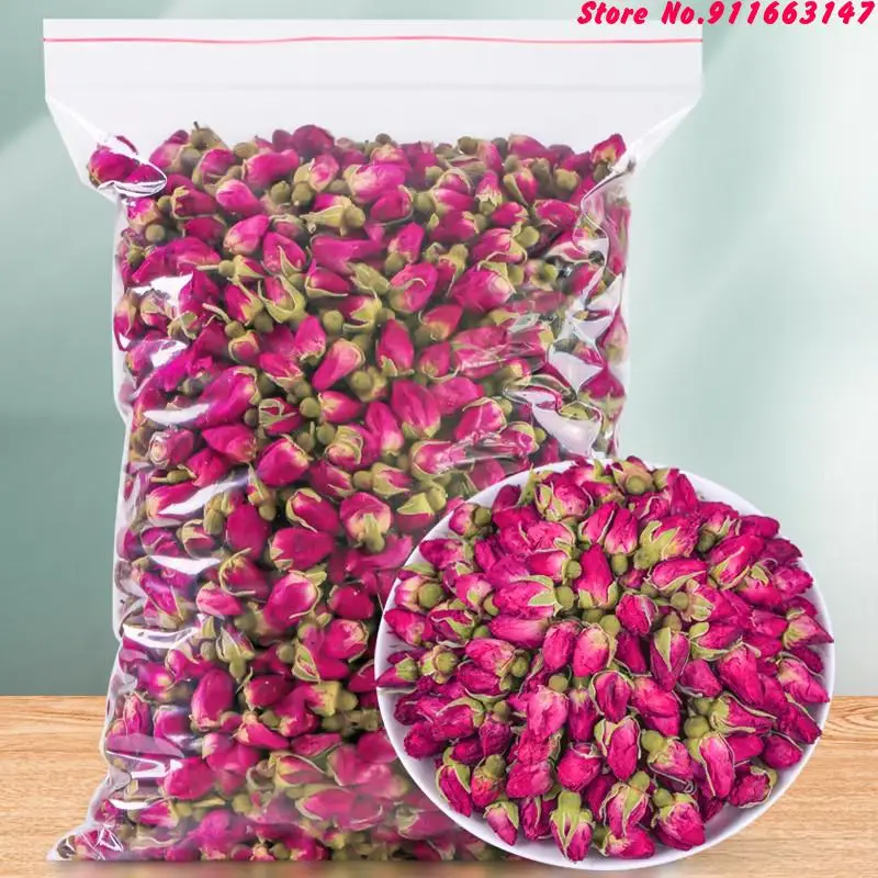 Top Natural Rose Dried Flowers Jasmine Buds For Homemade Fragrance Sachet DIY Soap Resin Jewelry Wedding Candle Making Supplies