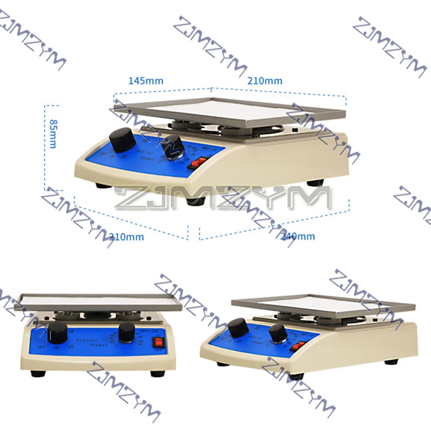 110/220V Laboratorio Oscillatore Rotante RPR Mixer Lab Rotatore Orbitale Shaker Oscillatore Orbitale 210RPM Oscillatore a Velocità Regolabile