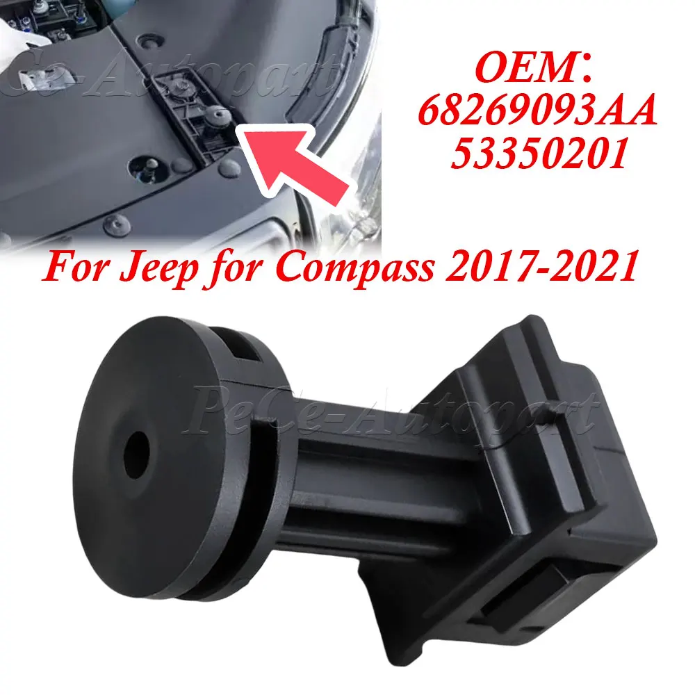 Bump Hood For Jeep For Compass 2017-2021 Part Number 68269093AA 53350201 Easy Installation