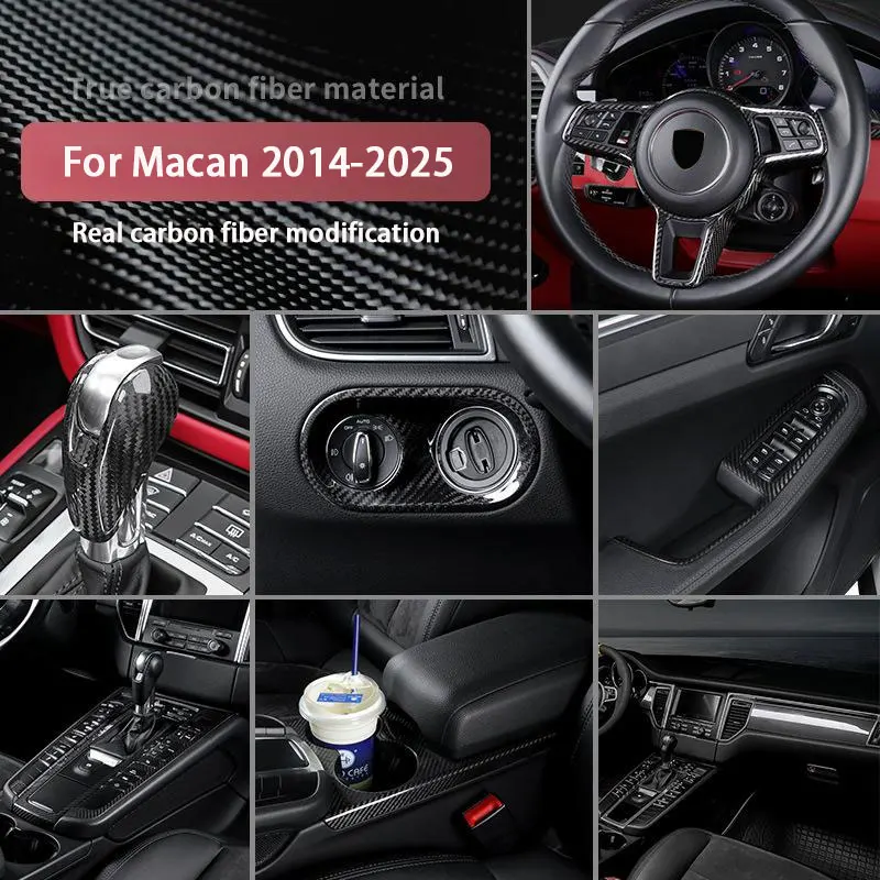 real-carbon-fiber-car-dashboard-door-trim-central-control-gear-shift-panel-for-porsche-macan-2014-2020-2021-2022-2023-2024-2025