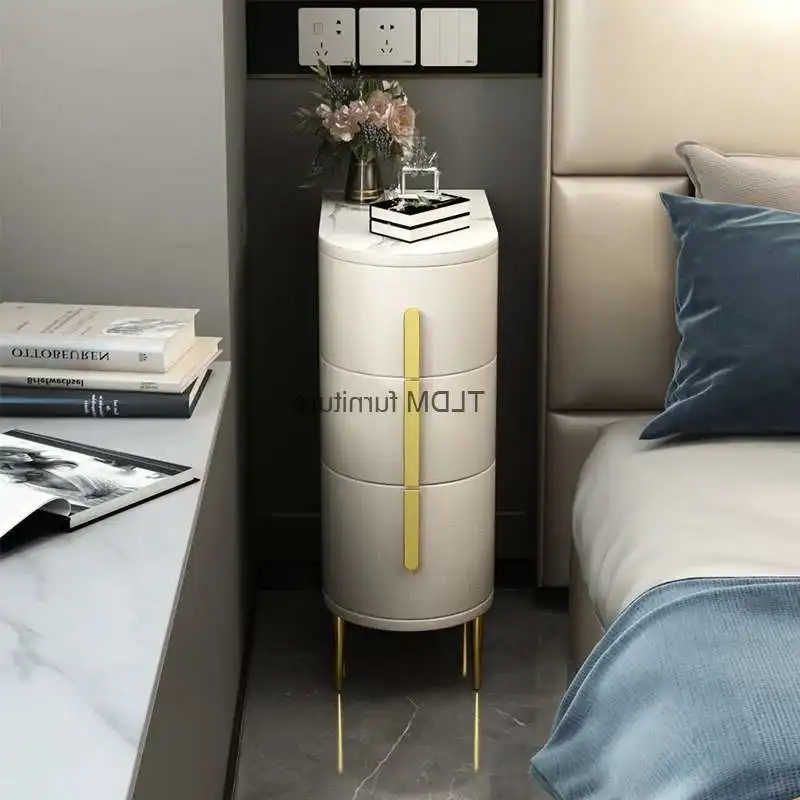 Nordic sólido nightstands gaveta de madeira armazenamento exclusivo carregado mesa de cabeceira na moda quarto mesa de noche móveis do quarto