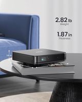 Dangbei Atom Laser Projector, 1200 ISO Lumens, 1080P Projector, HDR10, HLG, Built-in Speaker Chrome cast, Autofocus