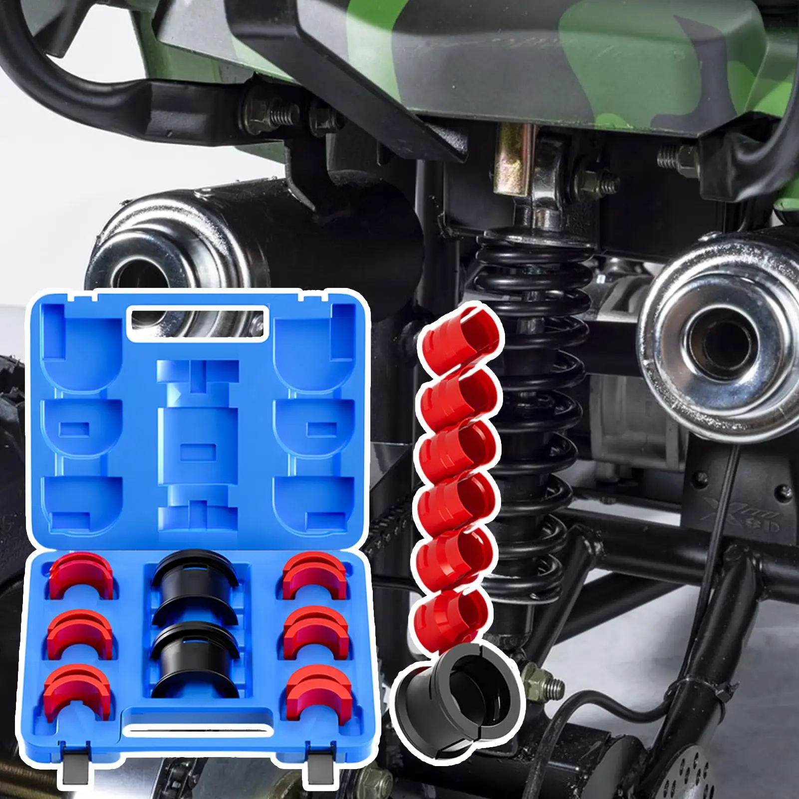 

Fork Seal Driver Dirtbike Shock Driver Set Precise Shock Absorber Oil Seal Installation Equipment For Motorcycle Motorbike