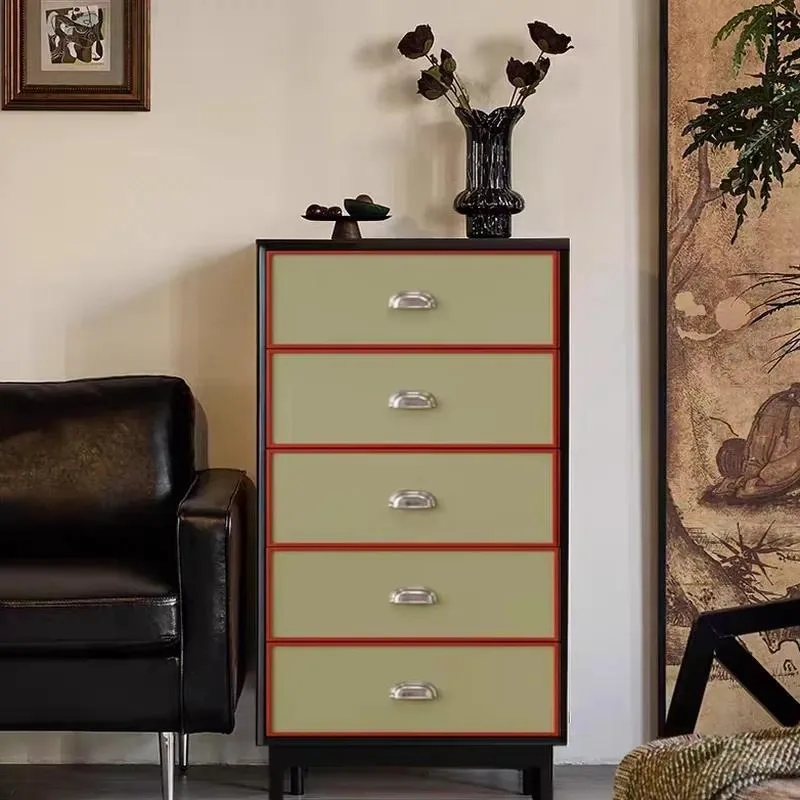 Elegant Modern Solid Wood Locker Dining Side Cabinet Furniture Drawer Cabinet Eco Friendly Durable for Hotel Use
