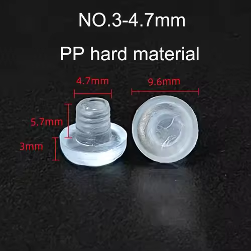 10/20pcs Round PVC Furniture Foot Nail Rubber Glide Nail Office Table Chair Leg Floor Protector Round Sliding Disc Noise Killer - Image 32