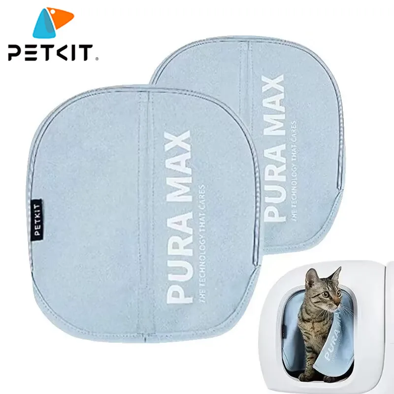 PETKIT Cortina magnética à prova de poeira exclusiva para PETKIT PURA MAX Caixa de areia autolimpante Acessórios de banheiro para gatos Gatos Productos