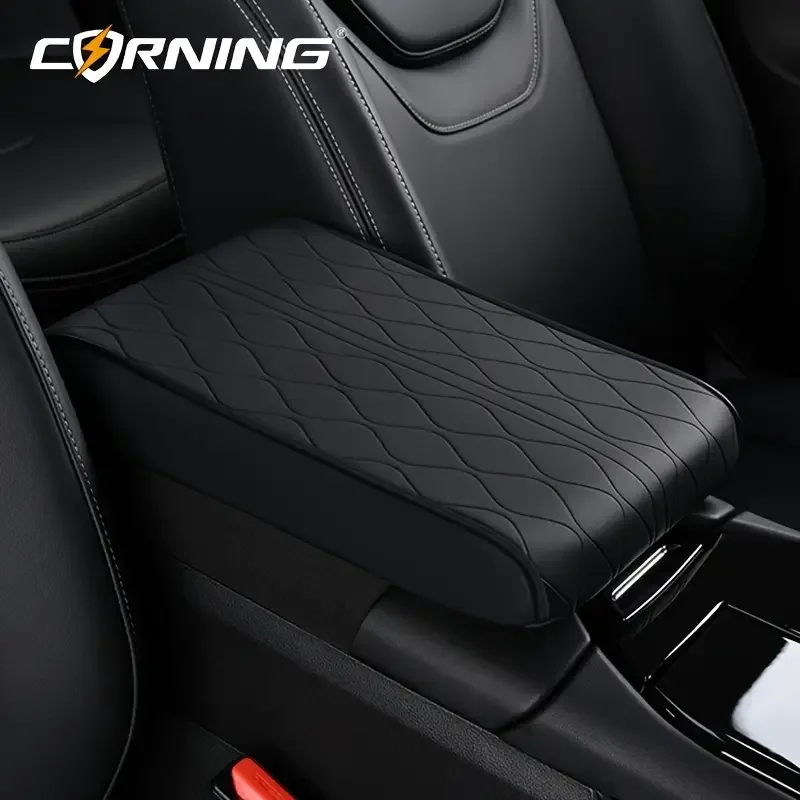 

Memory foam car armrest cushion Leather car armrest cushion New car interior products Center console cover Modeling interior