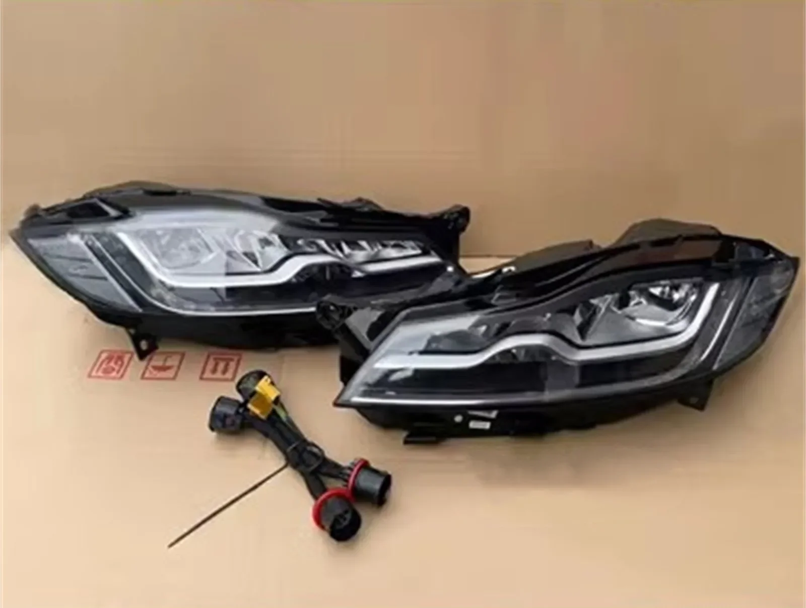 Front LED Headlamp Headlight for Jaguar XF XEL XJL F-PACE XFL DRL Daytime Running Light Turn signal