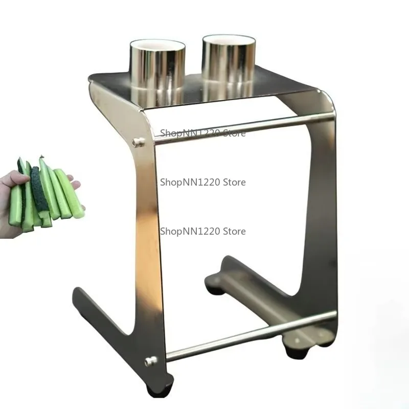 Cortadora Manual de pepino de acero inoxidable para tienda de sushi, núcleo de Motor de preparación de frutas y verduras, Popular para tira cortada
