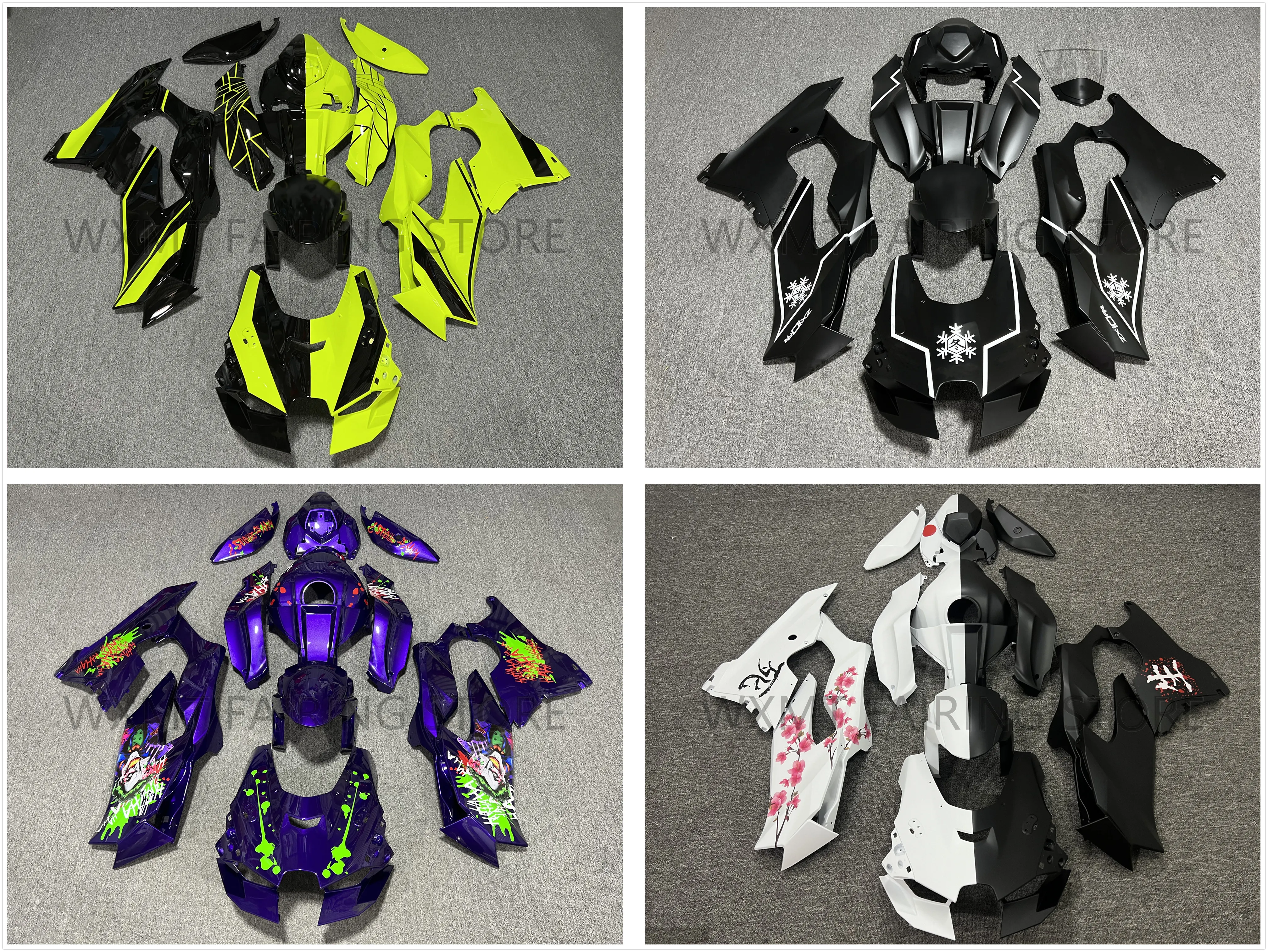 

Новый комплект обтекателей для мотоцикла ABS, подходит для ниндзя, 2021, 2022, 2023, 2021, 2022, 2023, ZX10R, полный комплект обтекателей для кузова