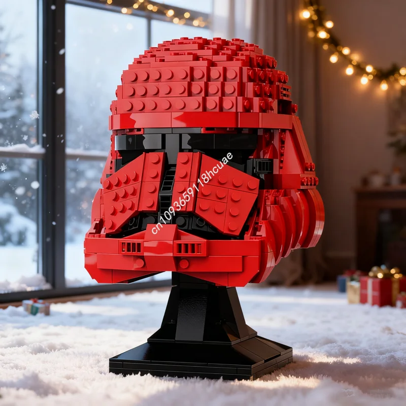 

617pcs MOC Sith Trooper Helmet Star Battle Model Building Christmas Gift Blocks Toy Construction Assemble DIY Creative Idea Kids