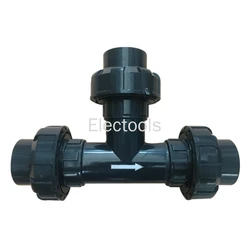 UPVC Jet Device Ejector DN15/20/25 Water Ejector Vapor-liquid Mixed Venturi Water Ejector Underwater Tube Acid and Alkali Resist