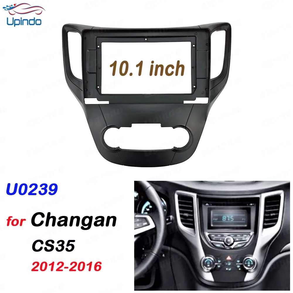 Car Accessories 2 Din 10.1 Inch Android Radio GPS Fascia Panel Audio Frame Dash Board Mount Kit for Changan CS35 2012