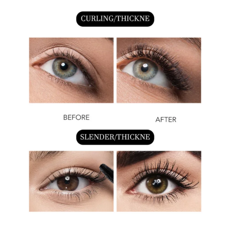 Marke Neue M.n Make-Up Mascara Volume Express Falsche Wimpern Machen Wasserdichte Starke Verlängerung Augen Kosmetik Set