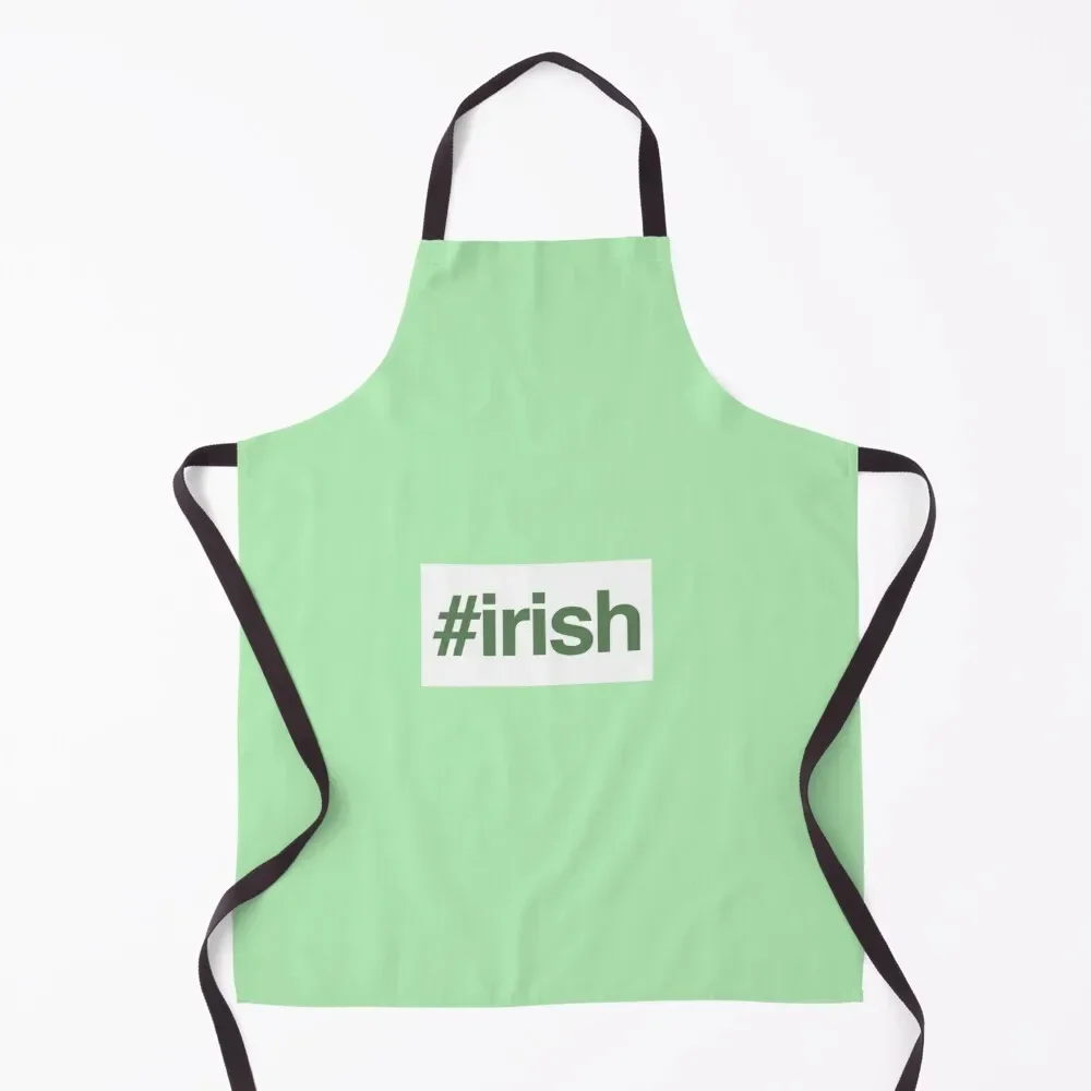 

#irish Apron New year's Kitchen For Women Apron