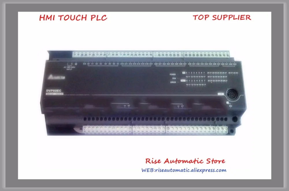 DVP60EC00R3 New Original PLC EC3 Series 100-240VAC 36DI 24DO Relay Output