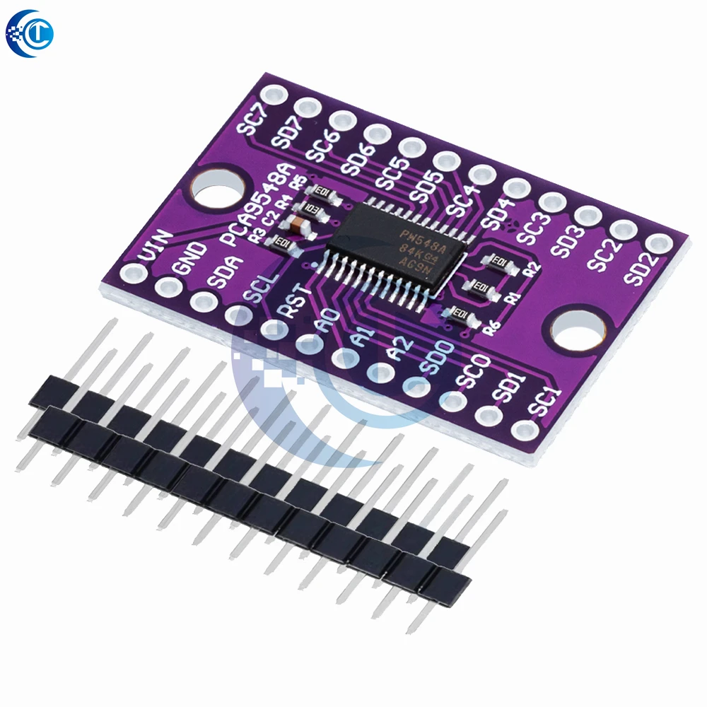 TCA9548 TCA9548A 1 à 8 I2C 8 canaux IIC multiplexeur multicanal Module de dérivation pour carte d'extension de développement Arduino