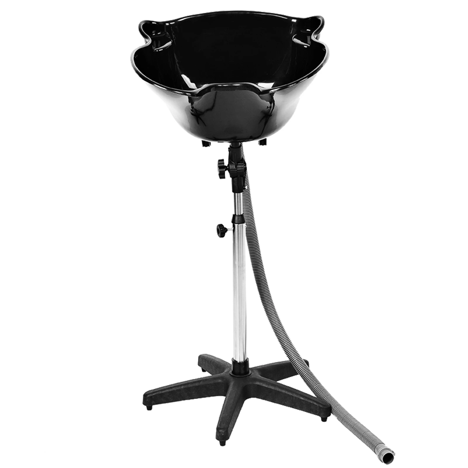 

Hair Treatment Bowl Adjustable Height Hair Basin Barber Salon Bowl Plastic Shampoo Hair Treatment Beauty Tools