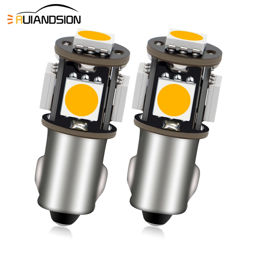 

4pcs BA7S LED Bulb 6V 12V LLB281 GLB281 LED Equipment Indicator Lights Auto Aviation Instrument Warning Lights White Blue Yellow