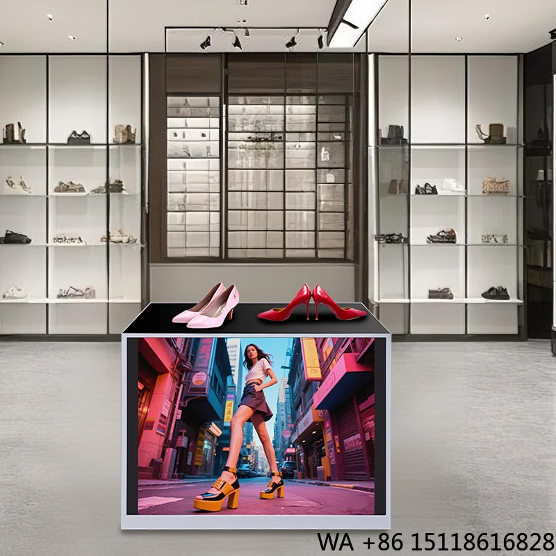 Светодиодный рекламный экран GYOE для помещений, настраиваемый, P1.25/P1.56/P1.86/P2.5, для выставочных залов и розничных магазинов