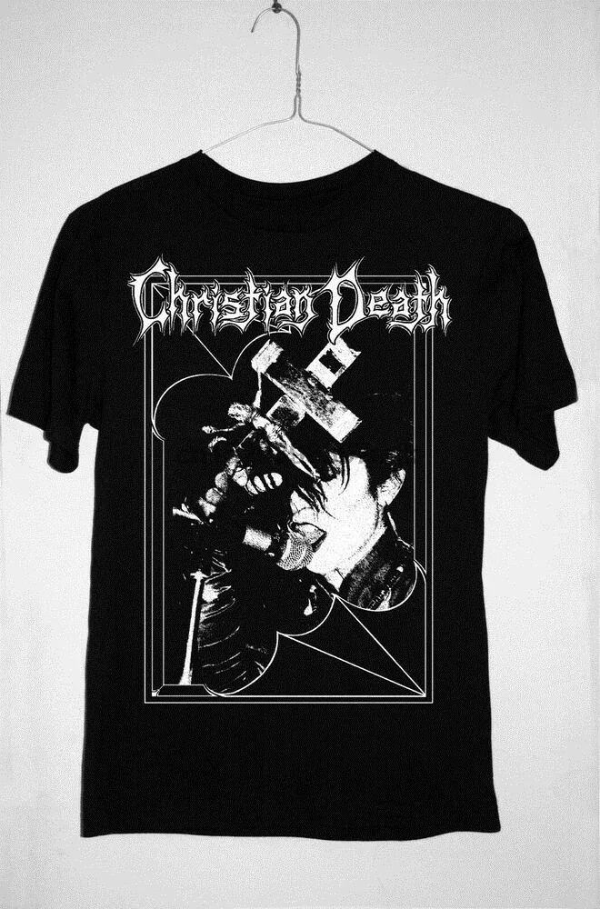 Christian Death - Only Theater of Pain Rozz Williams T-Shirt OR Long Sleeve