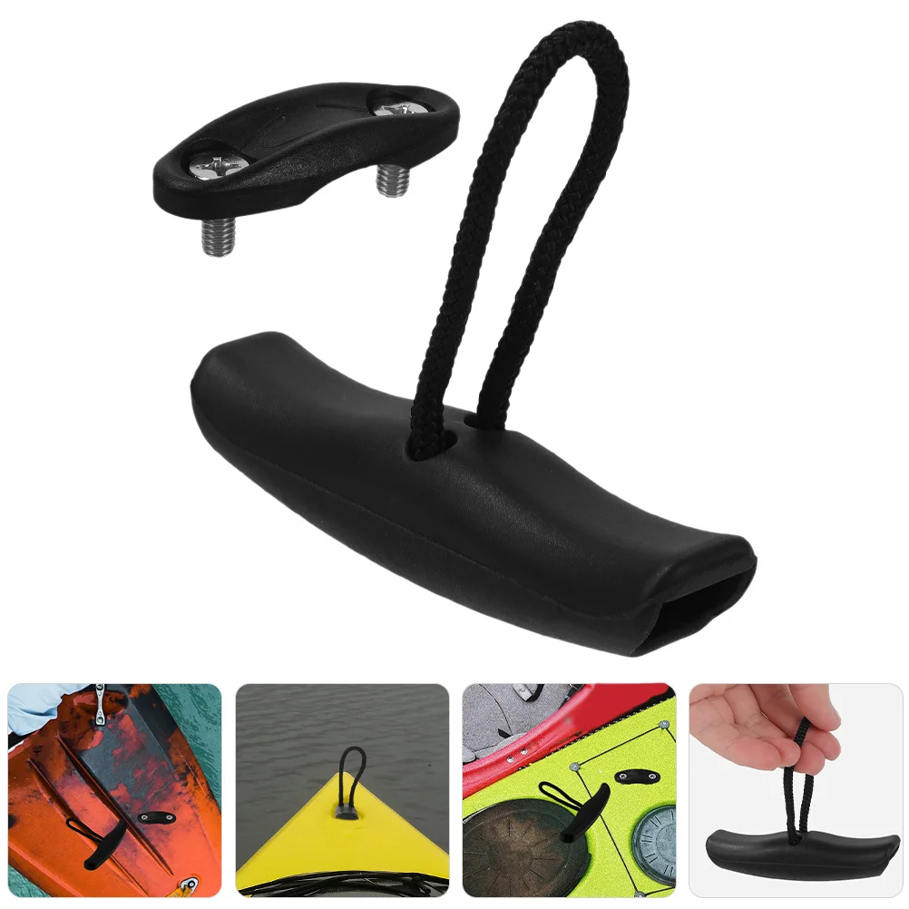 

2Pcs Nylon Kayak Carry Handles Heavy Duty 4.01x0.86x0.86in Ergonomic Grip for Easy Transport Universal Boat Accessories