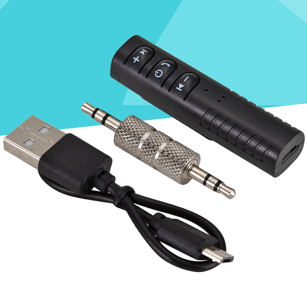 

35mm Receiver Car Audio Transmitter Lavalier Adapter Mini Wireless H Calling USB Music Player