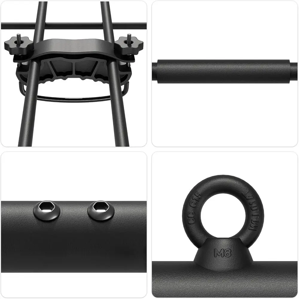 Heavy-Duty Roof Rack Platform with Bungee Net, Ratchet Straps, and Anti-Rust Protection for Cars, SUVs, and Trucks