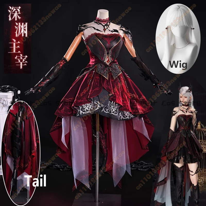 

Game Love and Deepspace Heroines Cosplay Costume Abysm Sovereign Dress New Combat Outfit Hunter Uniform Halloween Women Girls