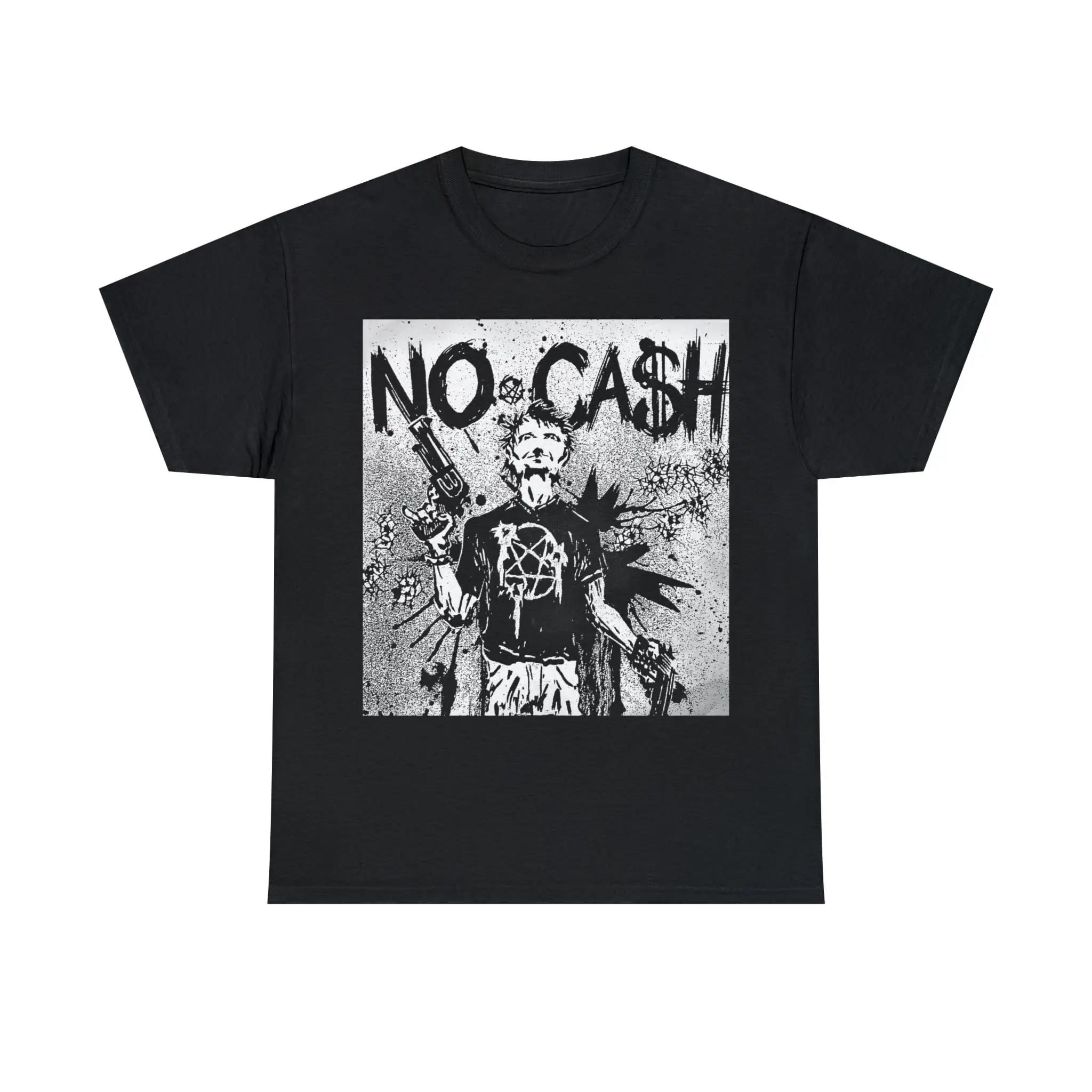 No Cash T Shirt Crack Rock Steady Punk Choking Victim F Minus Leftover Indk Heavy Cotton S 5Xl