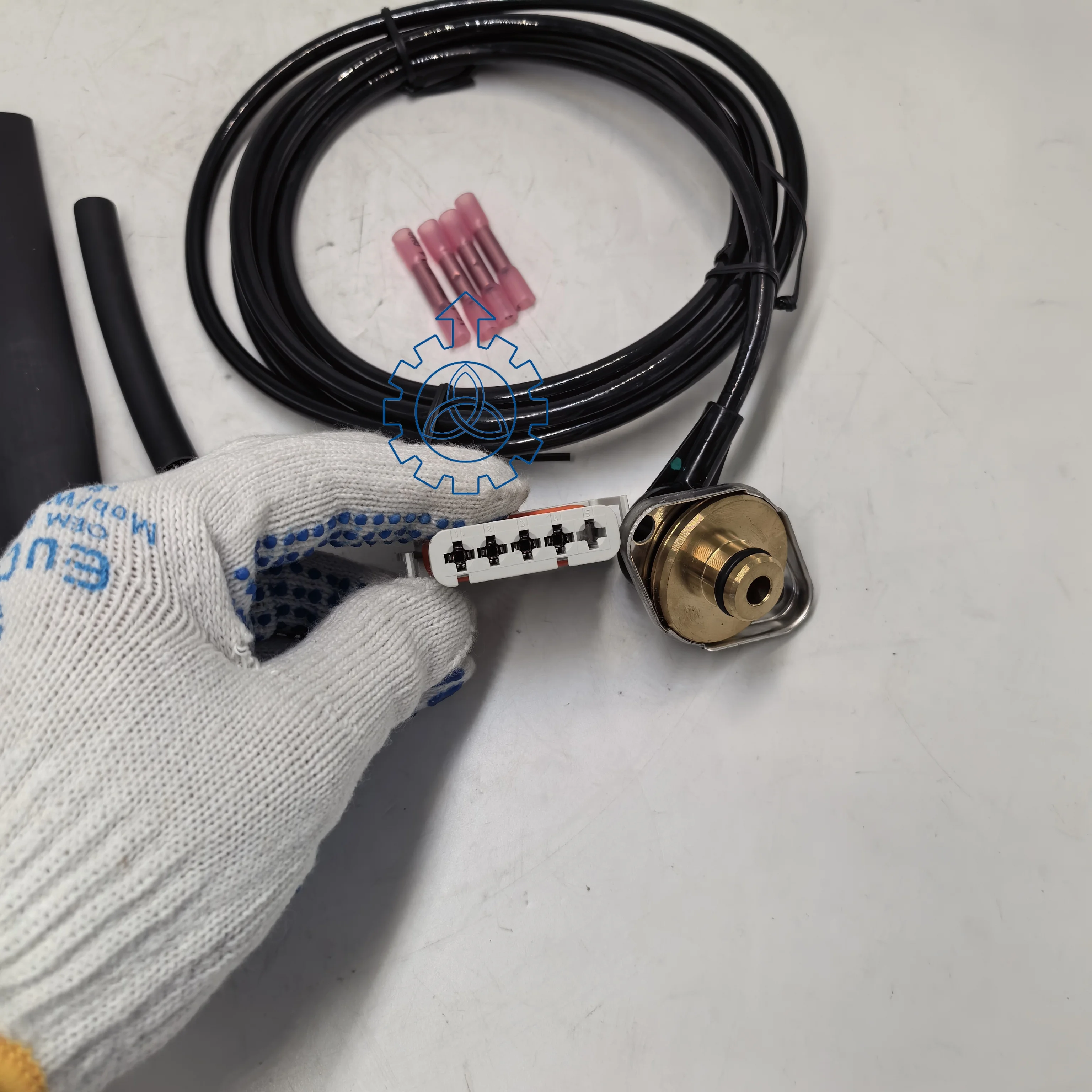 Untuk Sakelar Sensor Tekanan Oli untuk Scania Bus Seri P-/G-/R-/T Panjang Kabel: 2180Mm OE: 1471744 1862817 535521 1862892