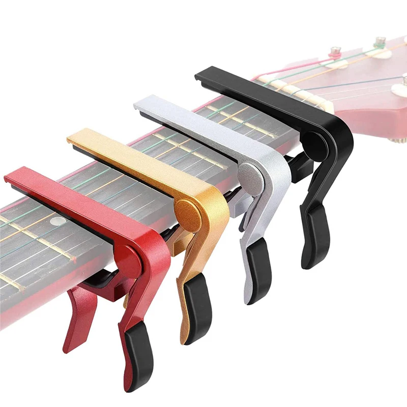 Capo Universal de aleación de aluminio de alta calidad, accesorios de guitarra, llave de abrazadera de cambio rápido, guitarra clásica acústica,