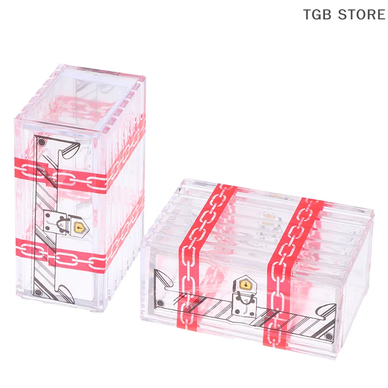 صندوق الذكاء الآخرون لا يمكن فتح الصندوق الشفاف خدعة سحرية درج سري ألعاب تعليمية دعائم سحرية ألعاب ذكاء #3