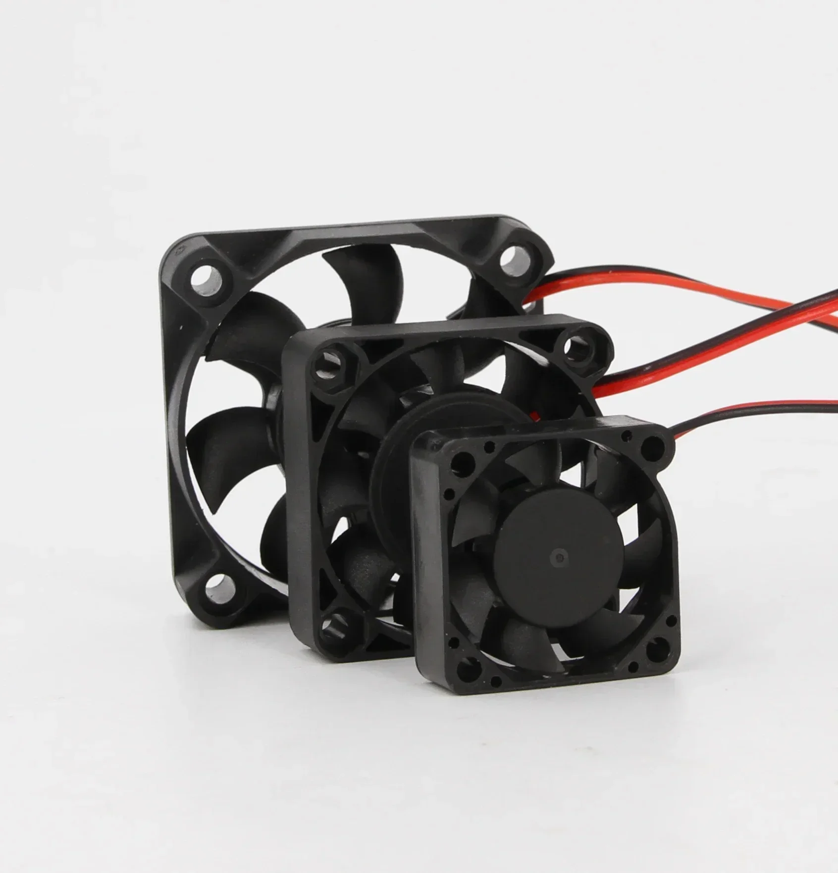 25/30/40/50mm RC Cooling Fan 3500-16380RPM Heat Sink High Wind Rapid 5-12V DC 36/42mm Motor 30/60/120/150A ESC JR Plug Car Part